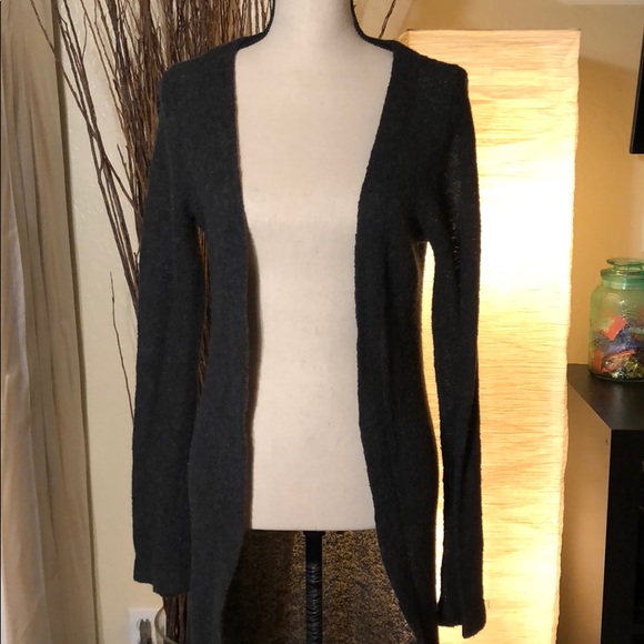 FREE PEOPLE • Charcoal Gray Duster - Picture 2 of 5